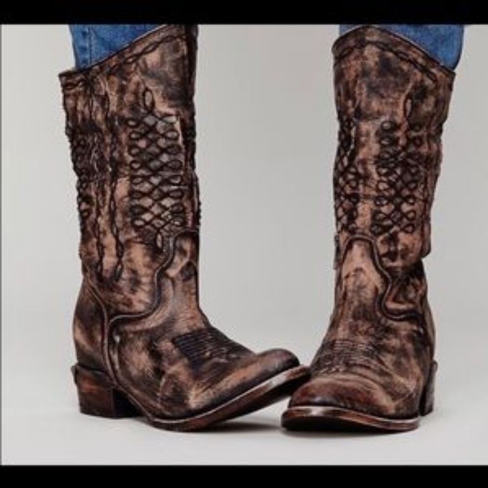 FreeBird by Steven Rustler Black Boot